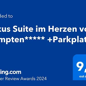  Apartment Luxus Im Herzen Von Kempten***** +parkplatz